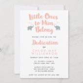 Uitnodiging tot Christelijke toewijzing van elepha (Voorkant)