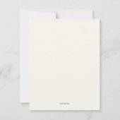 Uitnodiging tot de partij van de Charming House Wa (Achterkant)