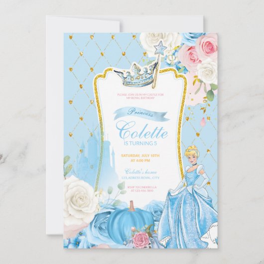 Uitnodiging tot de prinsessinesse (Voorkant)