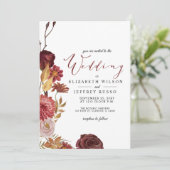 Uitnodiging tot een botanische herfst (Staand voorkant)