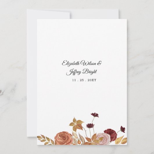 Uitnodiging tot een botanische herfst (Achterkant)