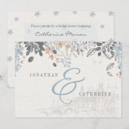 Uitnodiging tot een oude bridal voor wereldcharme