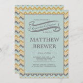 Uitnodiging tot feestvieren afstuderen (Voorkant / Achterkant)