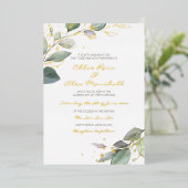 Uitnodiging tot Folie (Staand Voorkant)