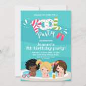 Uitnodiging tot geboorte van de Kind van de Cute G (Voorkant)