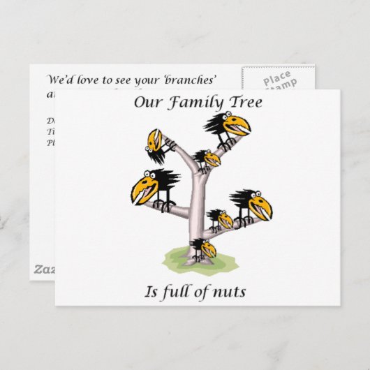 Uitnodiging tot gezinshereniging (Voorkant / Achterkant)