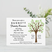 Uitnodiging tot gezinshereniging (Staand voorkant)