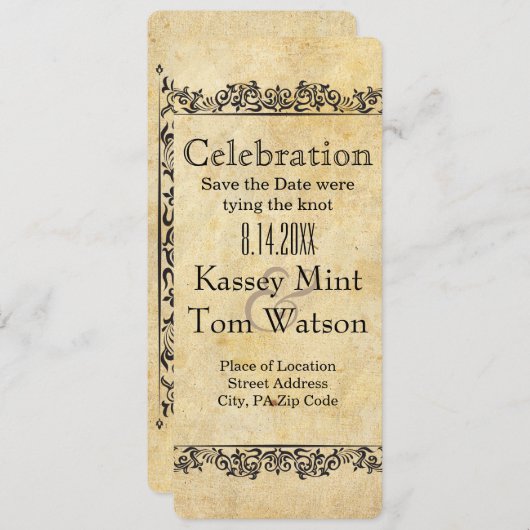  uitnodiging tot  grenswijziging 2 (Voorkant / Achterkant)