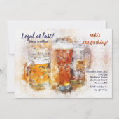 Uitnodiging tot groot glas (Voorkant)