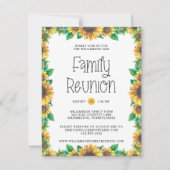 Uitnodiging tot hereniging van de Rustische Zonneb (Voorkant)