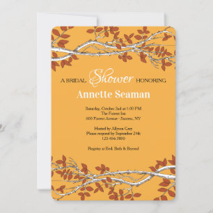 Uitnodiging tot herfst Branch Borders