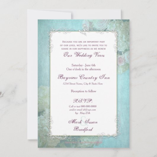 Uitnodiging tot hernieuwing van weddenschappen, el (Achterkant)