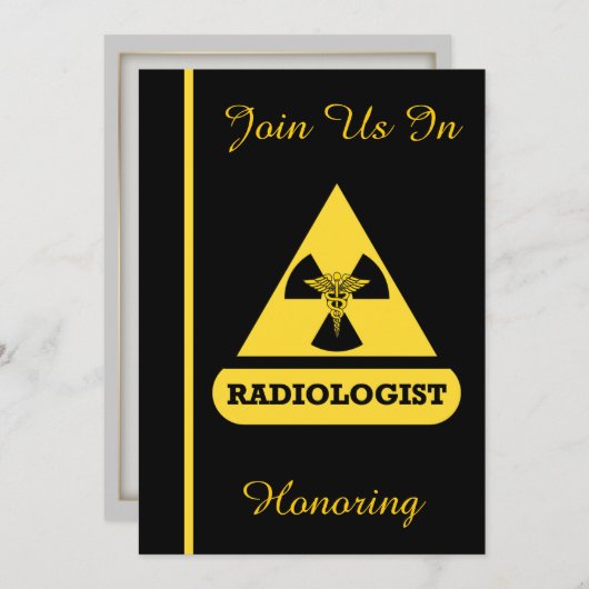 Uitnodiging tot herroeping radioloog (Voorkant / Achterkant)