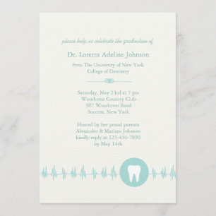 Uitnodiging tot het Afstuderen van de tandheelkund