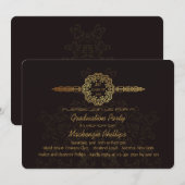 Uitnodiging tot het Afstuderen van Elegance (afger (Voorkant / Achterkant)