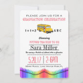 Uitnodiging tot het Afstuderen van leerkrachten (Voorkant)