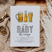 Uitnodiging tot het baby Baby shower