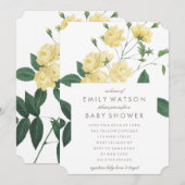 Uitnodiging tot het Baby shower van de prachtige g (Voorkant / Achterkant)