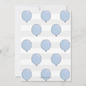 Uitnodiging tot het Baby shower van Elephant en Ba (Achterkant)