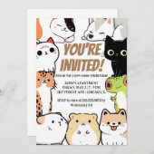 Uitnodiging tot het brengen van een teelderdag (Voorkant / Achterkant)