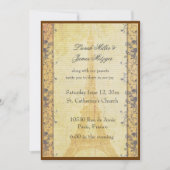 Uitnodiging tot het huwelijk te Parijs (Voorkant)