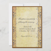 Uitnodiging tot het huwelijk te Parijs (Achterkant)