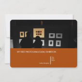 Uitnodiging tot het inaugurale tentoonstellen (Voorkant)