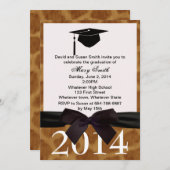 Uitnodiging tot het indienen van Afstuderen met ee (Voorkant / Achterkant)