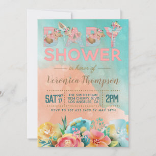 Uitnodiging tot het indienen van Baby showers met 