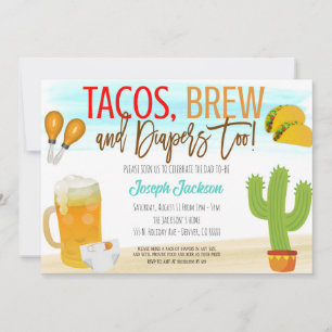 Uitnodiging tot het indienen van Baby showers Taco