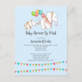 Uitnodiging tot het indienen van Baby showers via  (Voorkant)