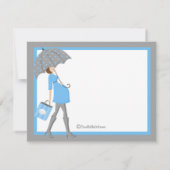 Uitnodiging tot het indienen van blauwe en grijze  (Achterkant)