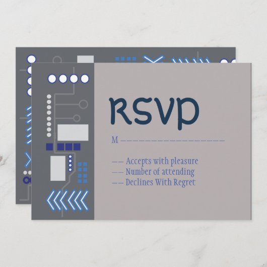 Uitnodiging tot het indienen van digitale videogam (Voorkant / Achterkant)