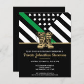 Uitnodiging tot het indienen van een Afstuderen vo (Voorkant / Achterkant)