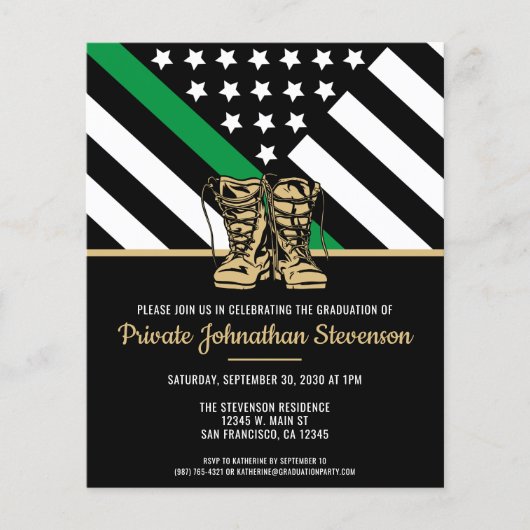 Uitnodiging tot het indienen van een Afstuderen vo (Voorkant)