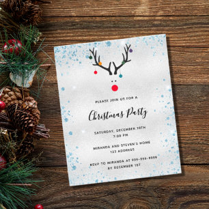 Uitnodiging tot het indienen van een kerstfeestdag flyer