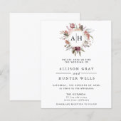 Uitnodiging tot het indienen van een mosterd Roos (Voorkant / Achterkant)