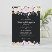 uitnodiging tot het indienen van een roze bruin en (Staand voorkant)