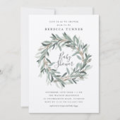 Uitnodiging tot het indienen van grote baby shower (Voorkant)