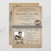 uitnodiging tot het indienen van paspoorten (Voorkant / Achterkant)