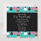 Uitnodiging tot het indienen van snoepjes en zweet (Achterkant)