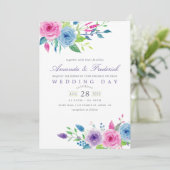 Uitnodiging tot het indienen van ultra Violet Wate (Staand voorkant)