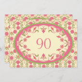 uitnodiging tot het indienen van Victoriaans dage (Voorkant / Achterkant)