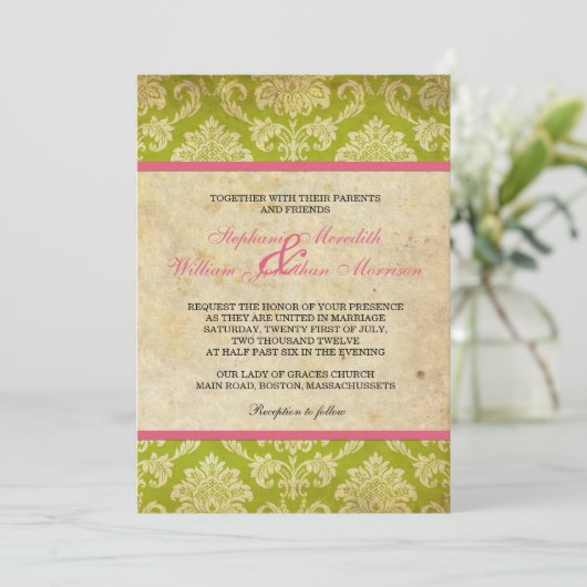  uitnodiging tot het indienen van vragen in roze e (Staand voorkant)