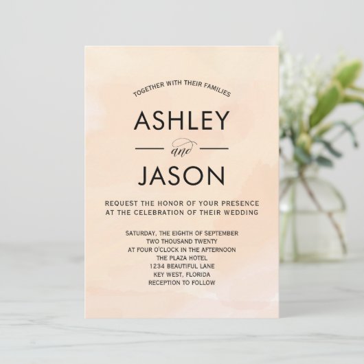 Uitnodiging tot het indienen van zure Abriot Water (Staand voorkant)