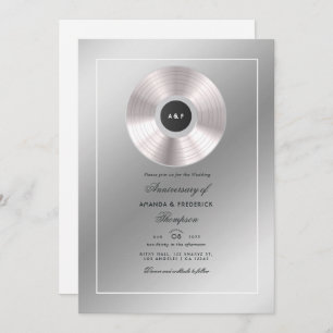 Uitnodiging tot het Jubileum van Platinum Wedding