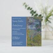 Uitnodiging tot het liefst Monet Wedding (Staand voorkant)