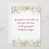 Uitnodiging tot het opwarmen van huizen (Achterkant)