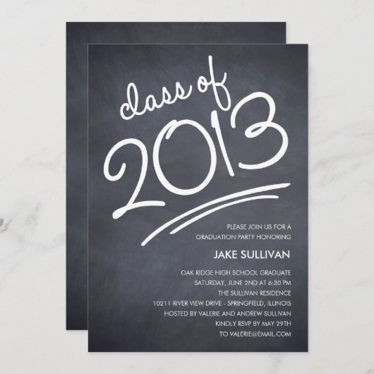 Uitnodiging tot het schrijven van Afstuderen in ka (Voorkant / Achterkant)