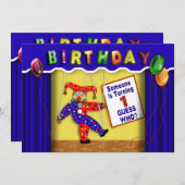 Uitnodiging tot het Show van kinderpop (Voorkant / Achterkant)